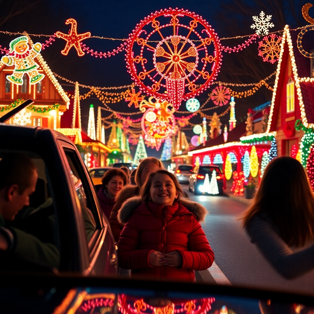 what is drive thru christmas lights near me?